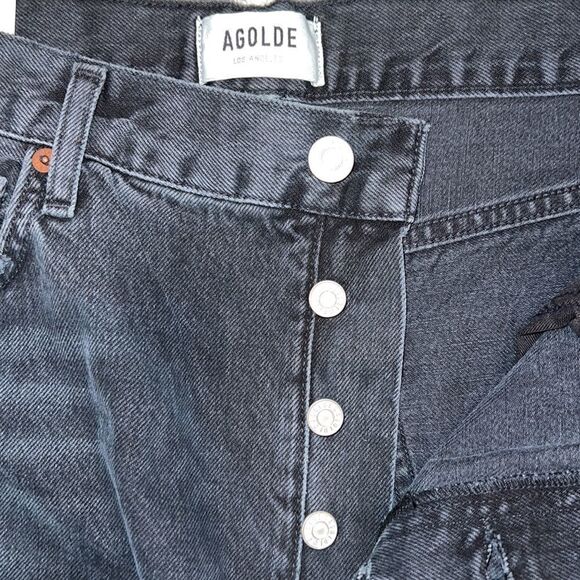 NWT AGOLDE 90'S PINCH WAIST HIGH RISE STRAIGHT - Howl Size 32 - Picture 11 of 15